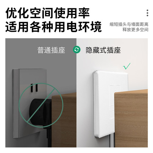 国际电工86型内嵌入式冰箱隐藏式墙壁电源卫生间防水五孔插座面板 - 图2