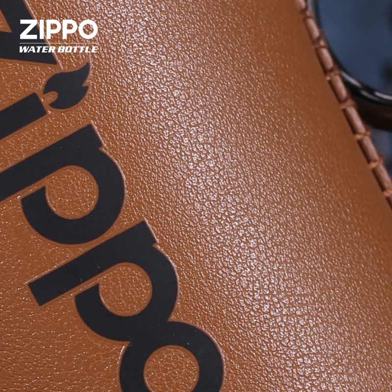 ZIPPO咖啡保温杯适用PU材质皮套便携耐脏保护套 - 图2