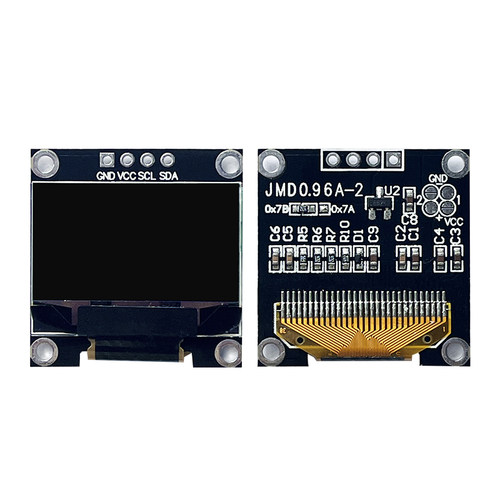 原厂正品0.91OLED0.96寸OLED1.3OLED12864显示屏I2C小智显示屏 - 图1
