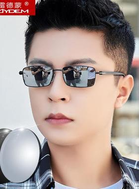 带度数定制可配近视墨镜男士偏光太阳镜方形开车专用驾驶眼镜钓鱼