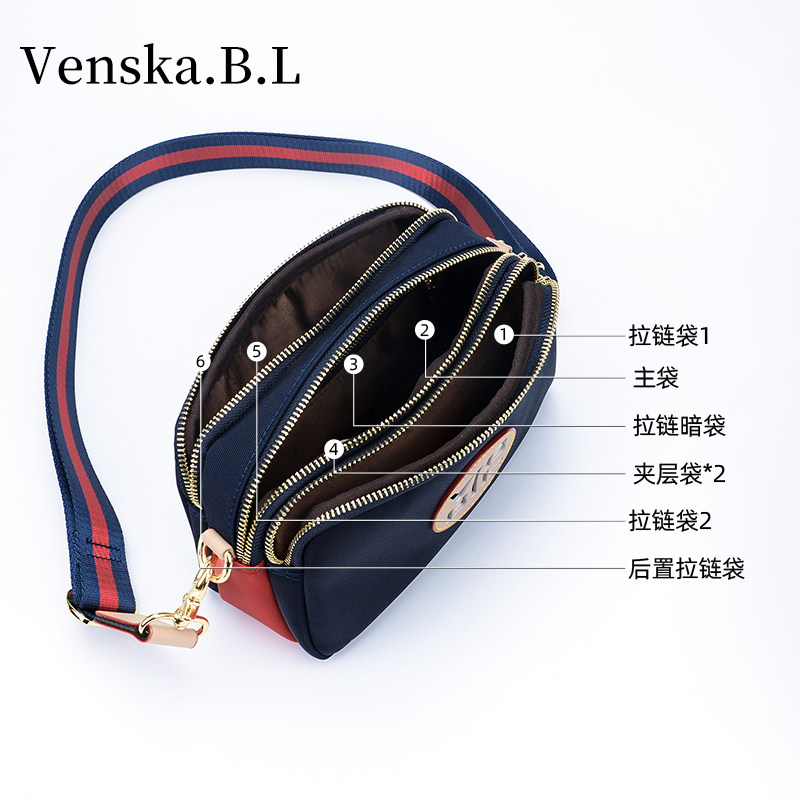 温斯凯帆布2022新款尼龙百搭小包包 温斯凯女士包袋