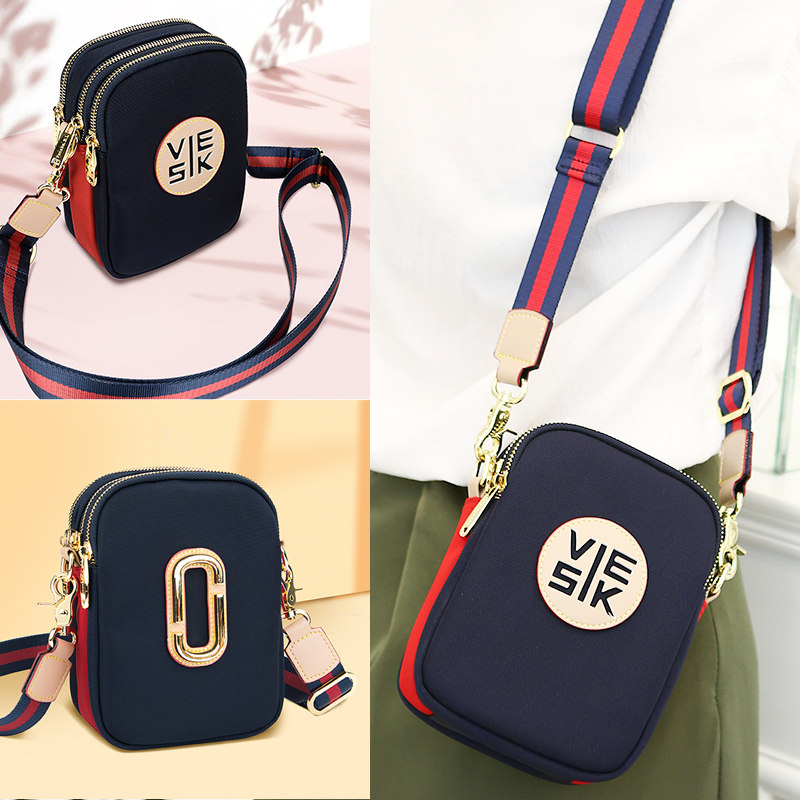 2020新款女士尼龙牛津布休闲斜挎包 温斯凯女士包袋