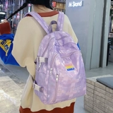 Модный трендовый вместительный и большой школьный рюкзак, вместительная и большая высококачественная сумка через плечо, подходит для студента, для средней школы