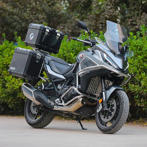 GSADV适用本田NT1100三箱摩托车边箱尾箱改装件摩旅边包原厂护杠 - 图0