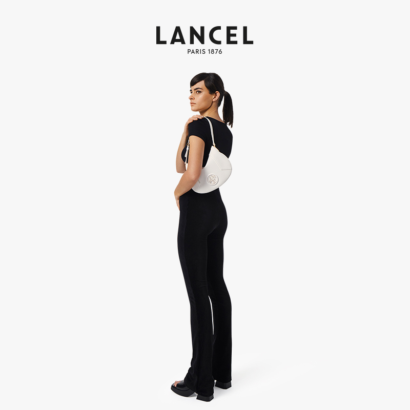 LANCEL/兰姿 Roxane腋下包迷你流浪包 月牙包 - 图2