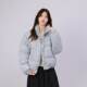 Kk new Korean retro small floral stand-up collar cotton jacket
