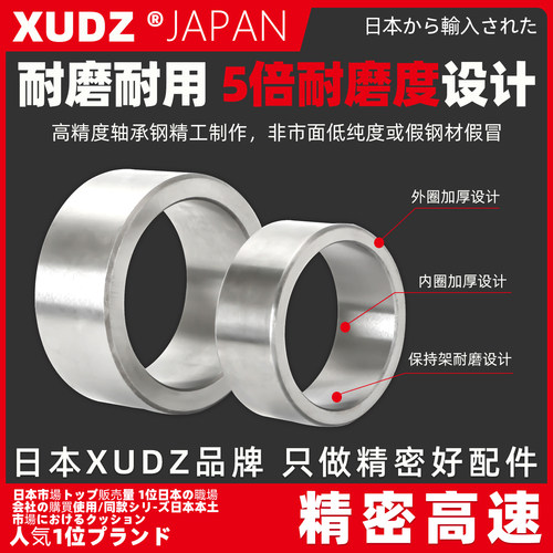 轴承钢套/精密导套/耐磨轴套内径12 13 14 15 16 17 18外径19衬套 - 图0