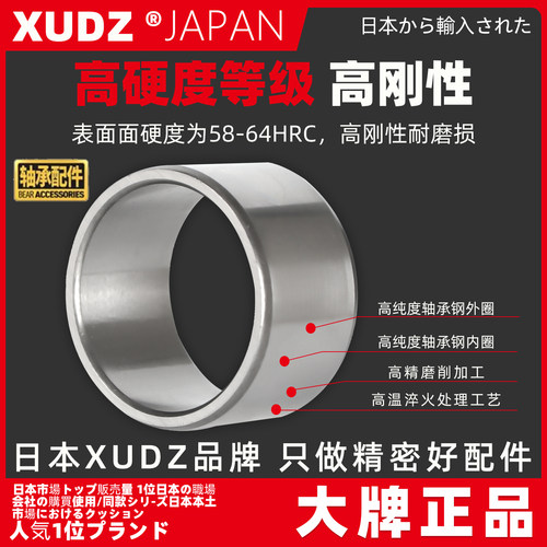 轴承钢套/精密导套/耐磨轴套内径12 13 14 15 16 17 18外径19衬套 - 图2