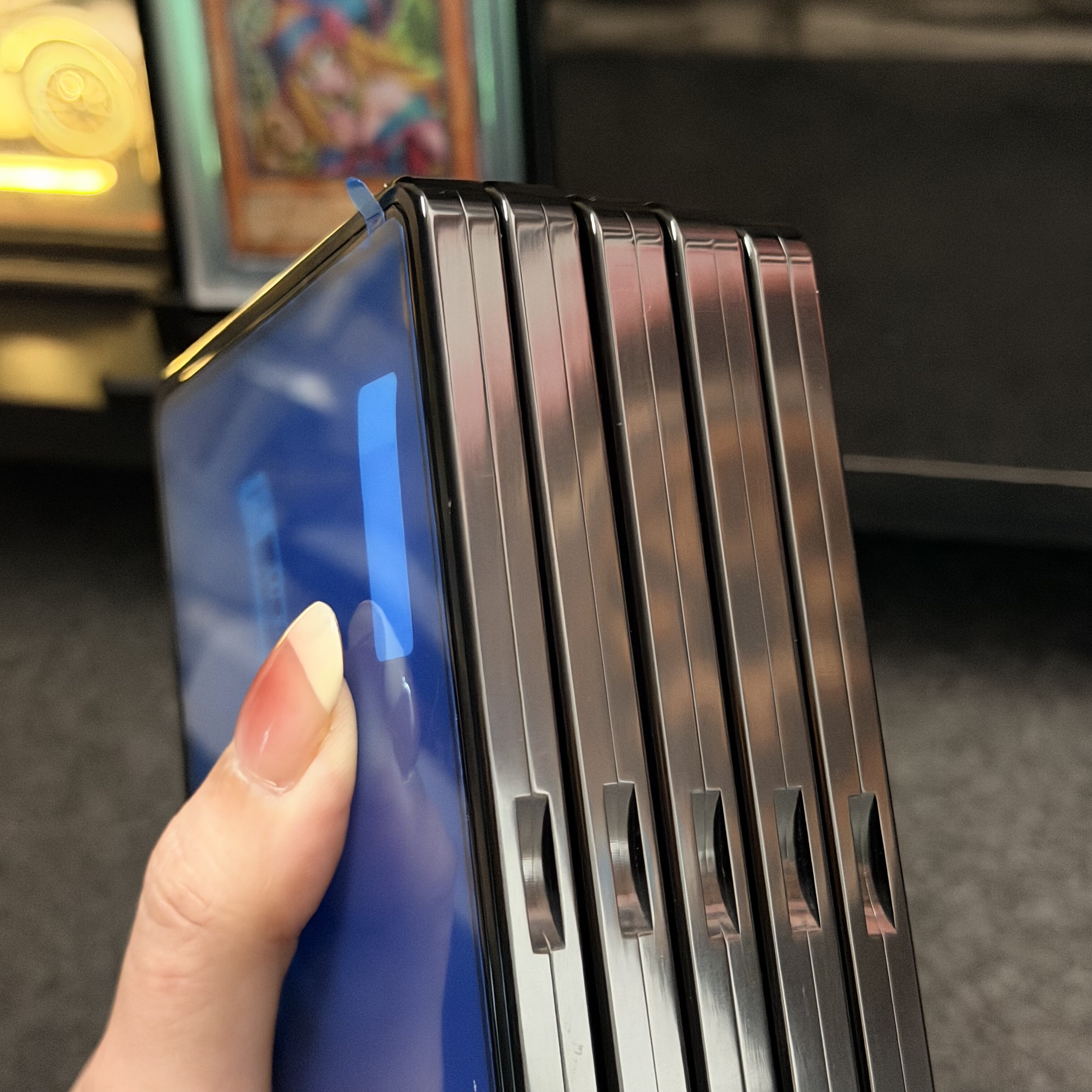 PSA/CGC35PT评级卡保护壳带支架款宝可梦球星卡防UV展示框保护套 - 图3