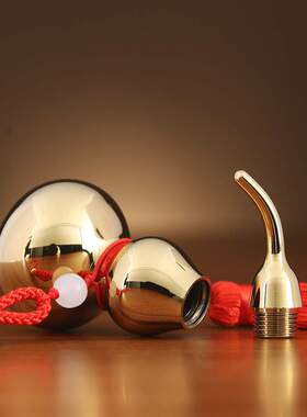 黄铜葫芦挂件家居装饰品挂饰创意开口葫芦小饰品礼品摆件