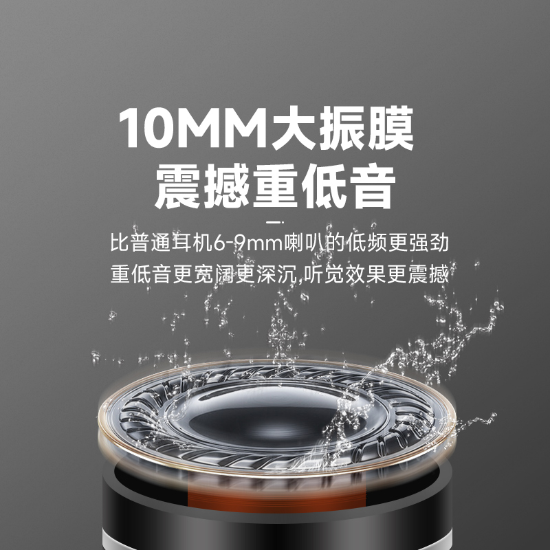 CANYON M9【超重低音炮】有线入耳动圈电竞吃鸡游戏带麦hifi耳机 - 图1