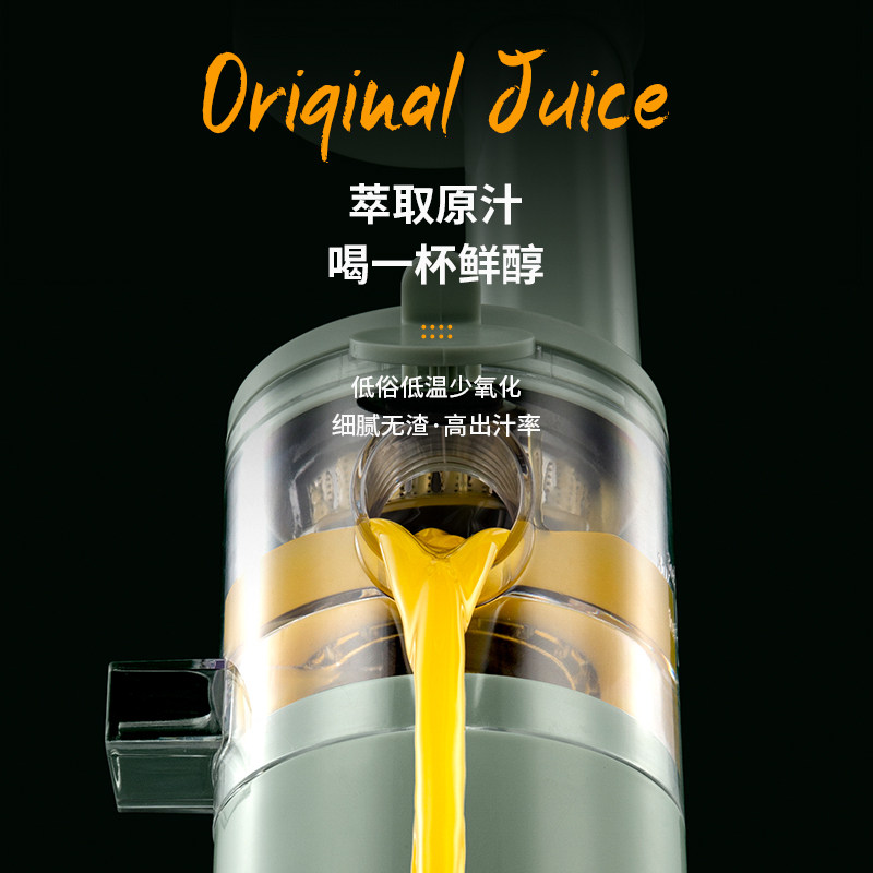 花熊家用渣汁分离水果小型炸原汁机 fuabear花熊榨汁机