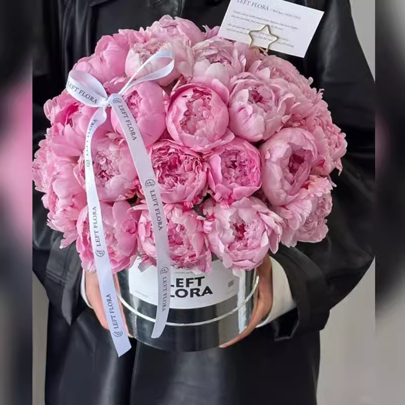 同城鲜花速递芍药郁金香花束生日送爱人女友朋友上海广州北京花店