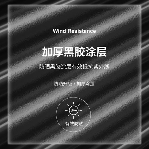 新品 五折遮阳伞女黑胶防晒太阳伞晴雨两用折叠口袋雨伞定logo制 - 图2