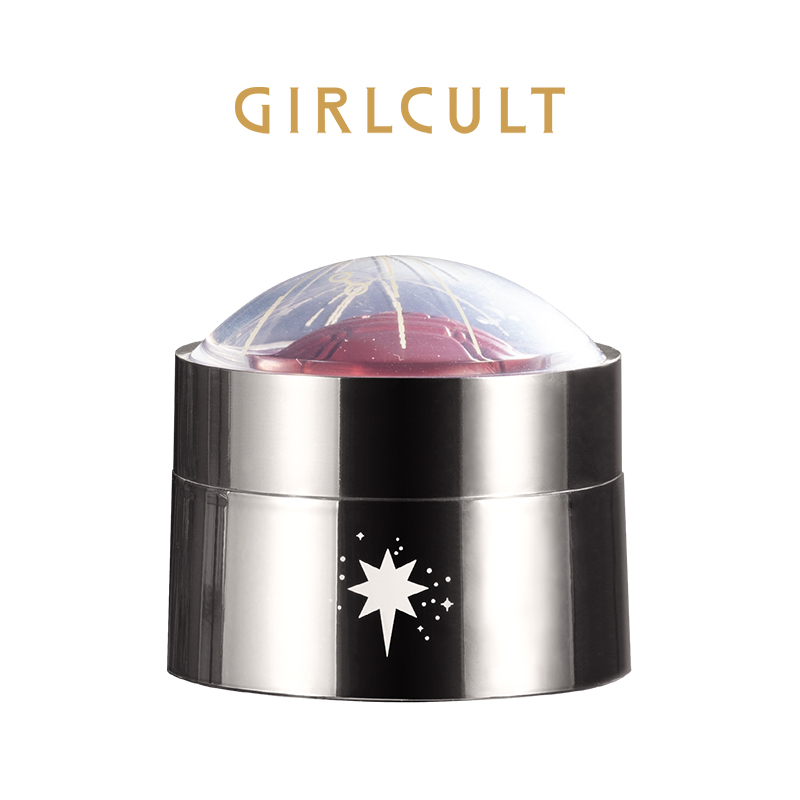 girlcult旗舰店Girlcult宇宙浪漫系列量子透感腮红粉球裸妆膏自然胭脂晒红橘色1