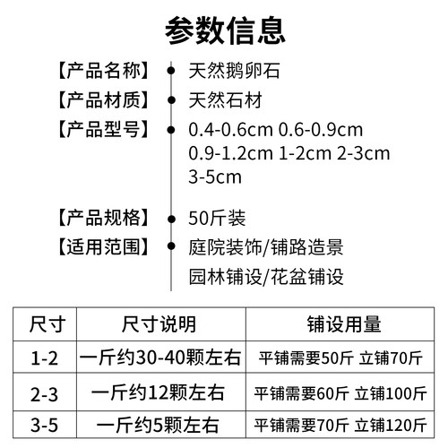 50斤黑色鹅卵石天然雨花石原石庭院园林造景铺路铺地大小石头黑石 - 图2