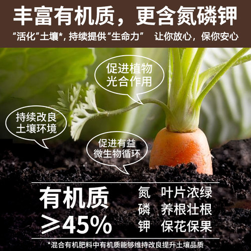 羊粪发酵有机肥料鸡粪肥农家肥蔬菜专用花卉绿植专用100斤种菜肥 - 图0