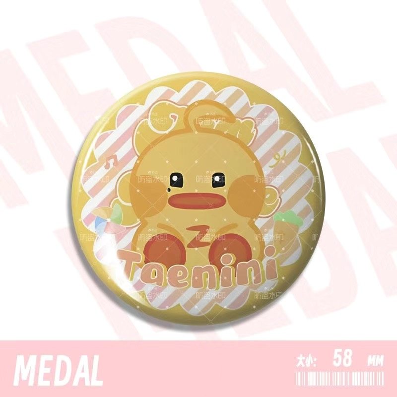 趣味动物塑可爱章昊沈泉锐小众亮面吧唧徽章胸针痛包装饰摆件笔袋,淘宝优惠券,粉丝福利购,淘宝优惠卷