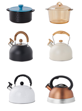 样板间锅具摆件橱柜展厅软装搭配