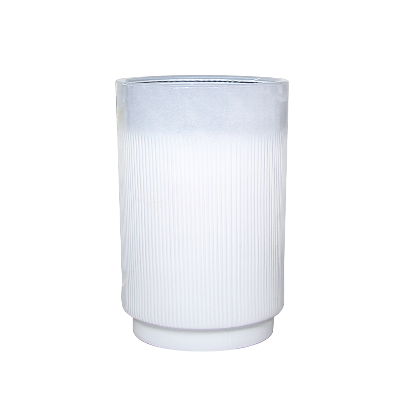 陶瓷大花盆圆柱大口径高款北欧风轻奢高级感花瓶龙血树金钱树专用,淘宝优惠券,粉丝福利购,淘宝优惠卷