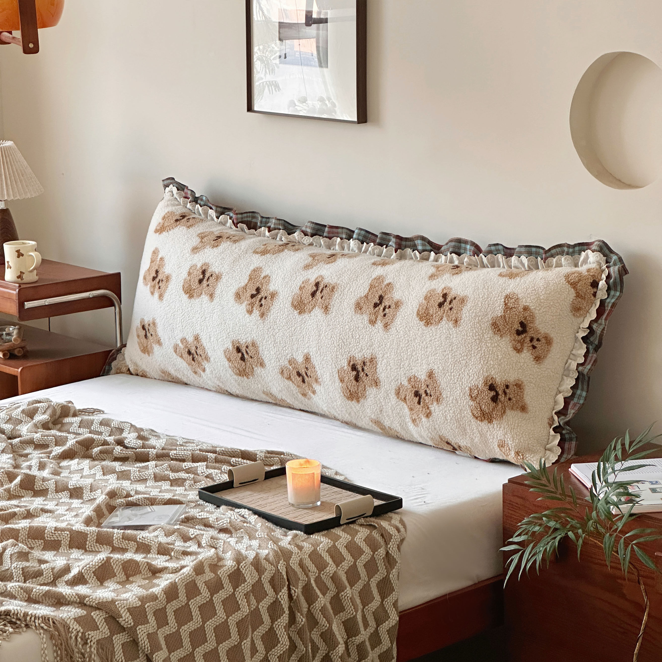 靠枕软包床头靠垫双人靠背床头靠枕护腰靠枕可拆洗榻榻米卧室,淘宝优惠券,粉丝福利购,淘宝优惠卷