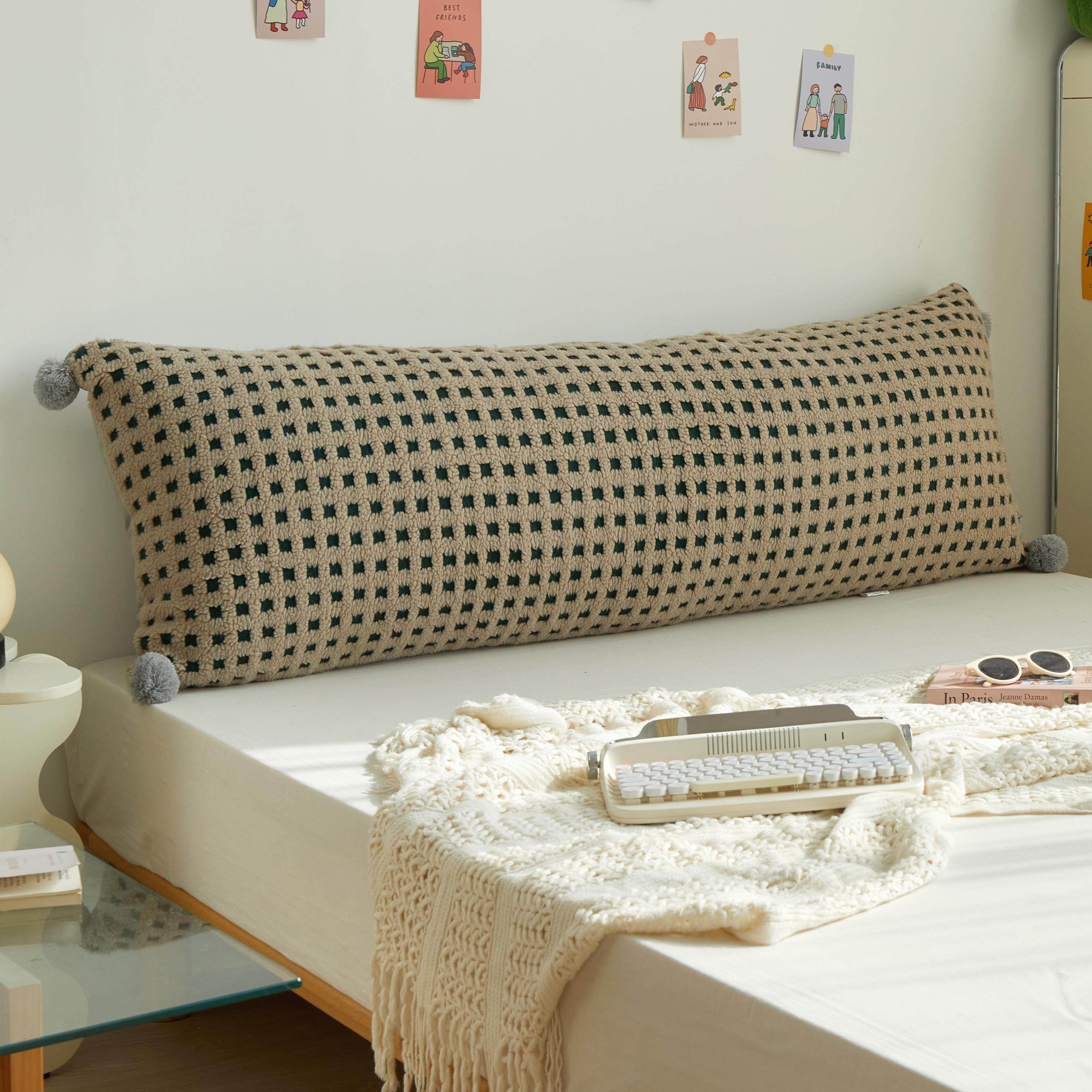 韩式宿舍床头靠垫床上靠枕护腰沙发防撞大靠背软包可拆洗1.5米,淘宝优惠券,粉丝福利购,淘宝优惠卷