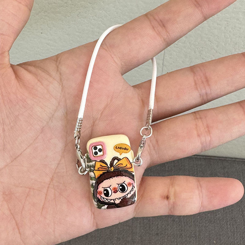 labubu手机挎包前方高能拉布布bjd迷你娃衣衣服挎包可乐搪胶配饰,淘宝优惠券,粉丝福利购,淘宝优惠卷