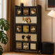 Bookcase with door storage cabinet