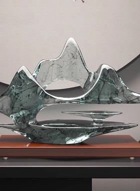 招财客厅玄关办公室摆设禅意乔迁