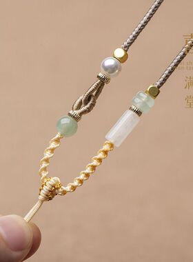女士高端吊坠挂绳自由搭