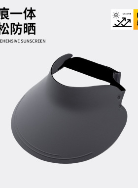 夏季女空顶可卷防晒遮阳帽