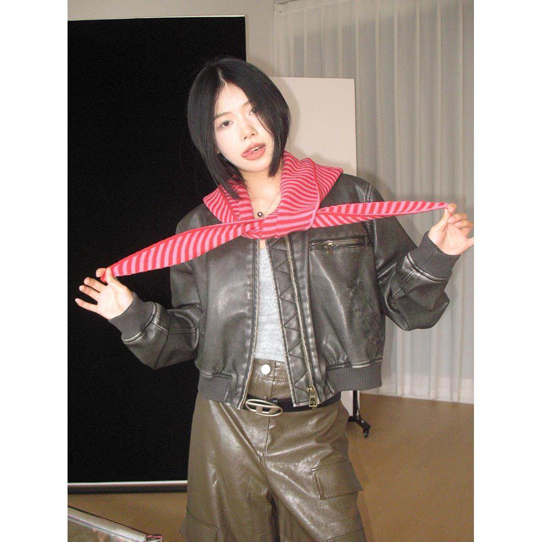 内搭假帽子多种风格秋冬韩版条纹帽子围巾一体女保暖披肩围脖毛线,淘宝优惠券,粉丝福利购,淘宝优惠卷