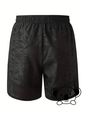 F 39841 Men's Double Lined Sport Shorts 运动短裤
