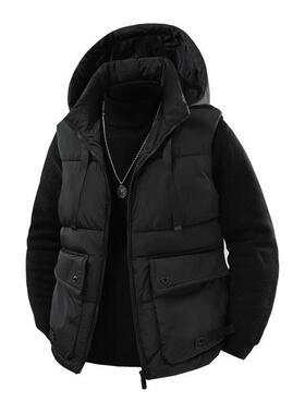 L 41722 Men's multi-pocket work vest 士多口袋工装马甲