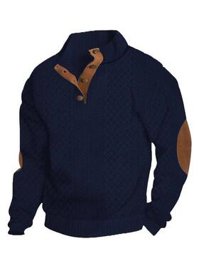 U 25533 Men's Stand Collar Sweatshirt 士立领卫衣