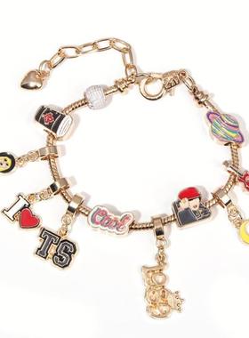 Charm Bracelet Cute Cartoon Inspired Faion Accessories跨境