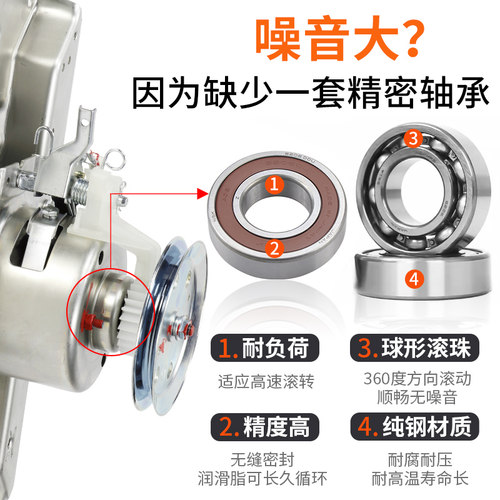 RB65-X1005G(S)/X537G(H/X586GT荣事达洗衣机离合器总成减速器 - 图0