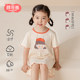 Mianqi Xiong girls' nightgown spring and autumn thin pure cotton