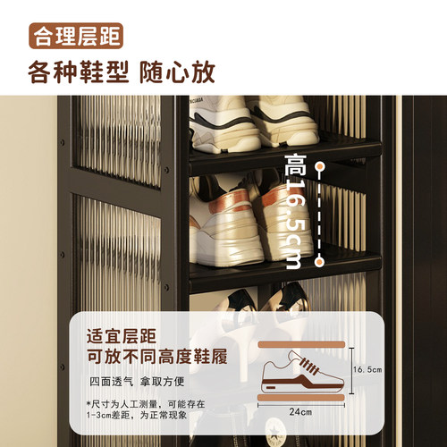 儿童鞋架入户门不占地方鞋子置物架多层结实耐用宝宝放鞋收纳神器 - 图2