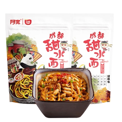 
                        阿宽家成都甜水面干拌面三包