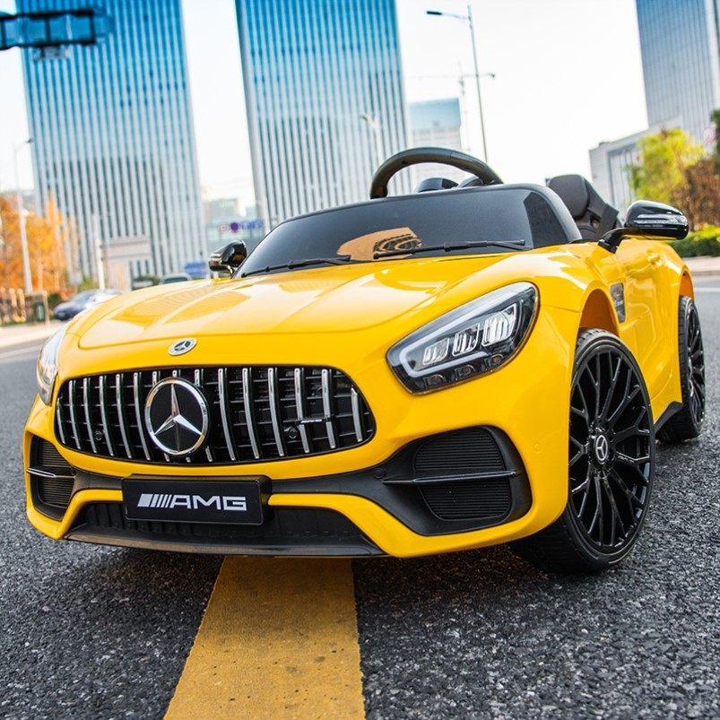 儿童电动车奔驰汽车四轮遥控车双人座四驱宝宝玩具车男女孩可坐人,淘宝优惠券,粉丝福利购,淘宝优惠卷