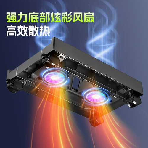 电脑主机托架可移动机箱底座支架带插排置物架家用台式托盘放置架 - 图0