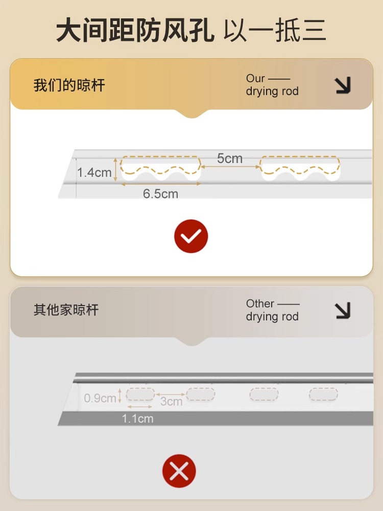 真隐形电动晾衣架烘干嵌入式暗隐藏遥控升降家用阳台自动晾衣杆机 - 图2