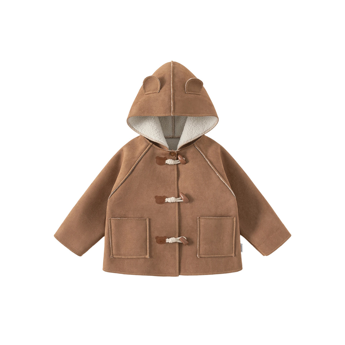 INSbobo女童外套2025冬季新款儿童加厚上衣宝宝中长款秋冬装衣服,淘宝优惠券,粉丝福利购,淘宝优惠卷