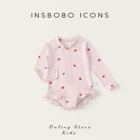 Children's swimsuits new style girls one-piece swimsuits