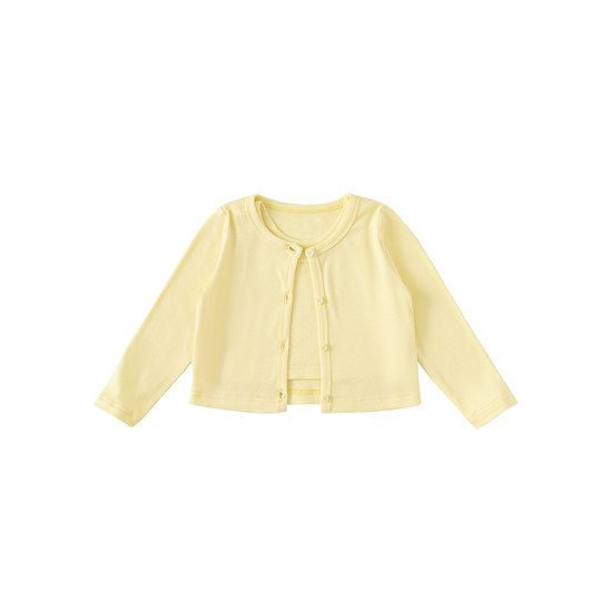 INSbobo女童外套2026春季新款女宝针织衫儿童上衣宝宝好看开衫潮