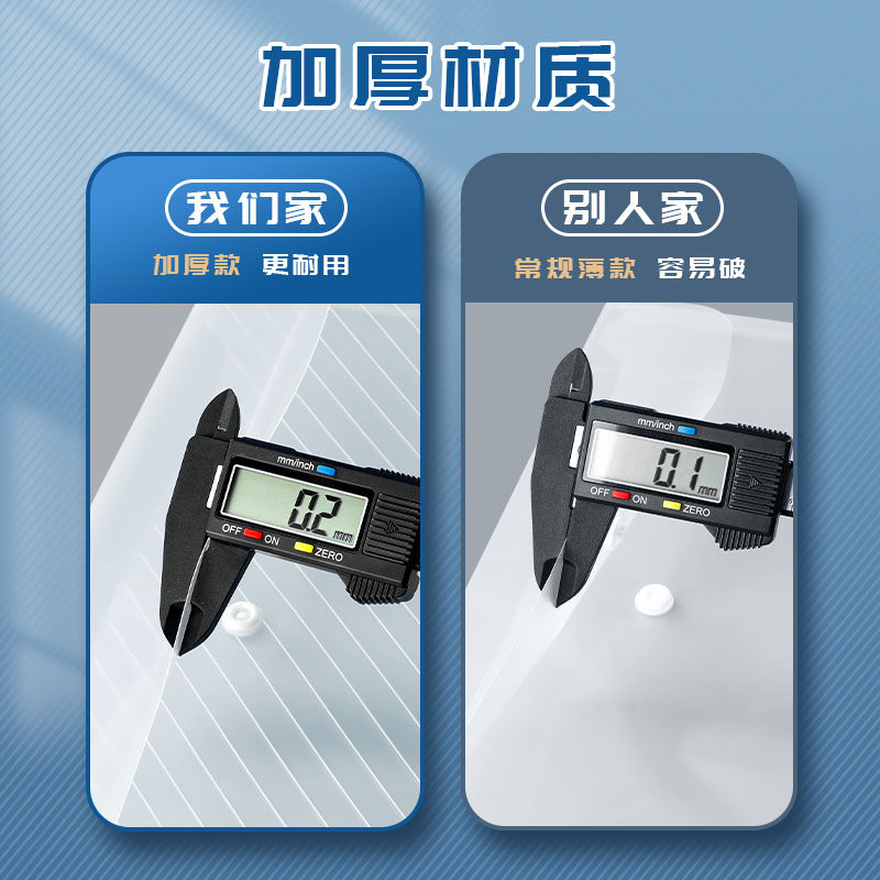晨光a4文件袋纽扣袋按扣袋文件夹加厚透明档案袋塑料大容量资料袋商务办公学生考试文具用品试卷整理收纳用品