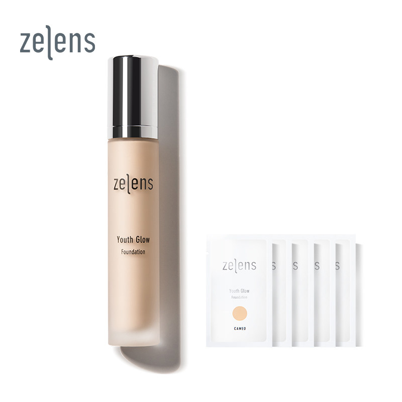 zelens青春养肤水光肌遮瑕粉底液 zelens海外粉底液/膏
