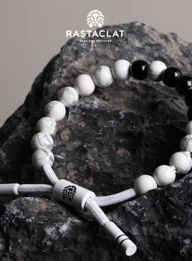 RASTACLAT黑白乾坤1314国风手串