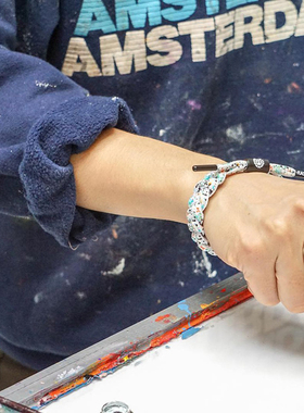 泼墨混色小狮子手链绳礼物